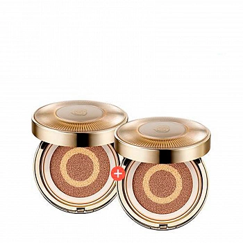 Тональный кушон на основе улиточной слизи c золотом (оттенок 02) Intense Care Gold 24K Snail Cushion 02