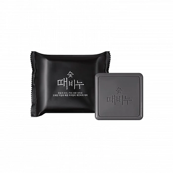 Мыло на основе древесного угля Black Charcoal Soap Bar