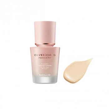 Тональная основа 21 ванильный Covericious Power Fit Foundation SPF45 PA++ 21 Vanilla