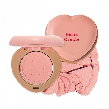 Румяна в форме сердца PK001 Heart Cookie Blusher PK001