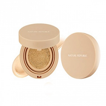 Стойкий кушон Y23 теплый бежевый Provence Air Skin Fit One Day Lasting Fade Cushion SPF50+PA+++ Y23 Warm Beige