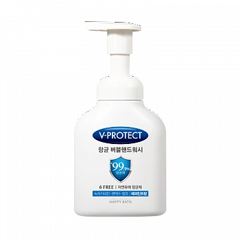 Антибактериальное мыло для рук 500мл V-Protect Bubble Hand Wash 500ml