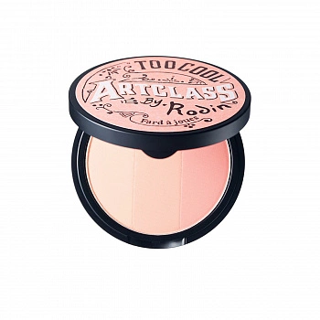 Светло-розовые румяна + Кисть Artclass By Rodin Blusher De Peche + Brush