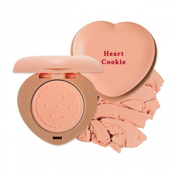 Румяна в форме сердца OR201 Heart Cookie Blusher OR201