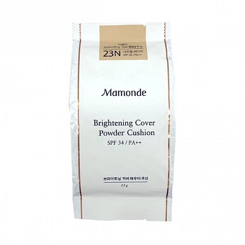 Кушон с эффектом пудры (сменный блок) 04 Brightening Cover Powder Cushion Refill SPF50+/PA+++ 04