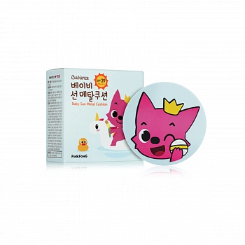 Солнцезащитный кушон для детей в металлическом кейсе PinkFong Baby Sun Metal Cushion