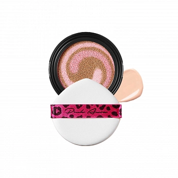Увлажняющий кушон "Леопардовый кейс" (сменный блок) 01 Pink Aura Cushion SA Leopard Edition Refill 21