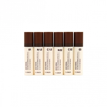 Жидкая тональная основа 03 Eco Soul Skin Wear Foundation 03