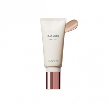 СС крем универсальный 02 Eco Soul Tone Up CC 03 Clear Bright