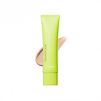Освежающая тональная основа 01 Saemmul Fresh Foundation 02 Natural Beige