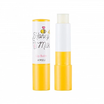 Бальзам для губ с медом Honey & Milk Lip Balm