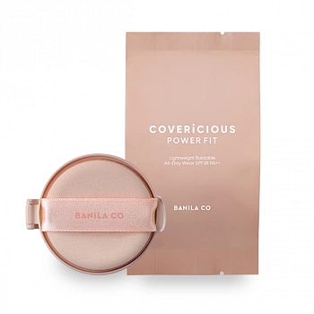 Кушон 23 корица (рефил) Covericious Power Fit Cushion 23 Cinnamon SPF38 PA++ (Refill)