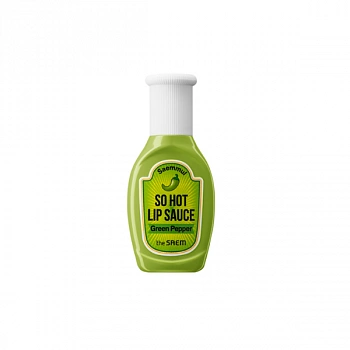 Бальзам для губ 02 Saemmul So Hot Lip Sauce 01 Green Pepper