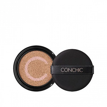 Маскирующий кушон сменный блок (оттенок 01) Conchic All Day Cover Cushion Black Refill 01