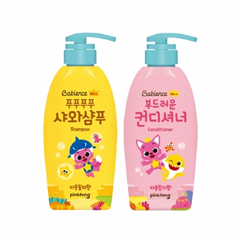 Шампунь для волос + кондиционер PinkFong Baby Shampoo & Conditioner