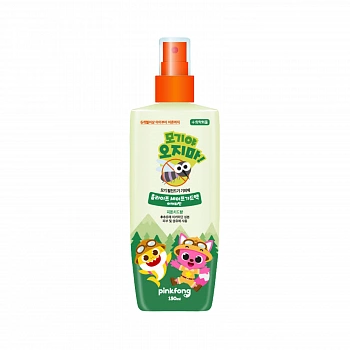 Средство от укусов комаров и клещей для детей и взрослых PinkFong Mosquito & Hairmite Repellent