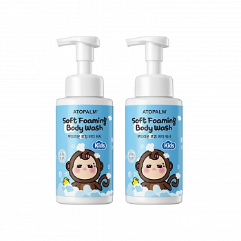 Детская пенка для душа 2шт KIDS Soft Foaming Body Wash 2ea