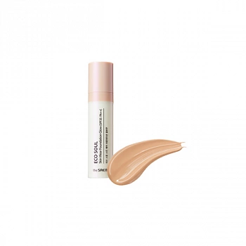 Тональная основа для сияния кожи 01 ECO SOUL Skin Wear Foundation Glow N 02